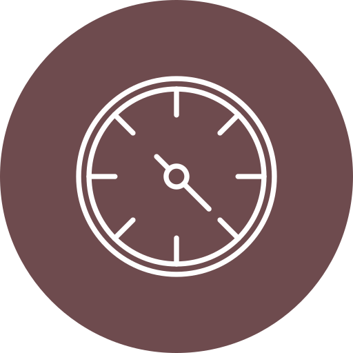 Clock Generic color fill icon