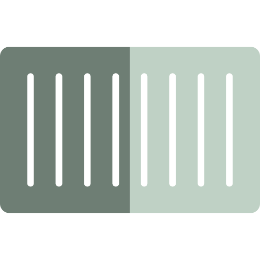código de barras Generic color fill icono