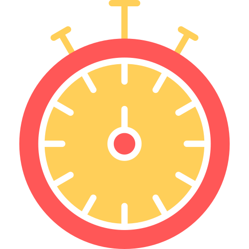 chronometr Generic color fill ikona