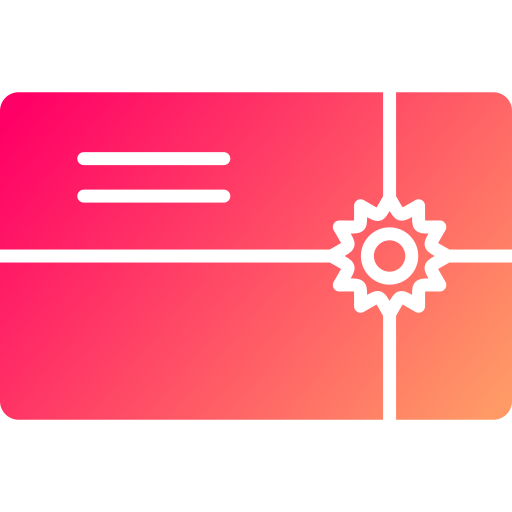 기프트 카드 Generic gradient fill icon