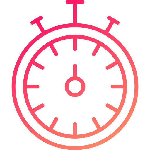 chronometr Generic gradient outline ikona