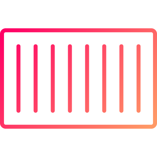 Barcode Generic gradient outline icon