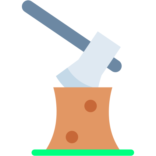 Wood cutting Generic color fill icon