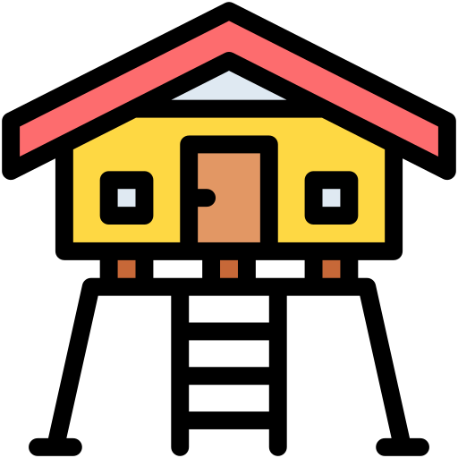 Hut Generic color lineal-color icon