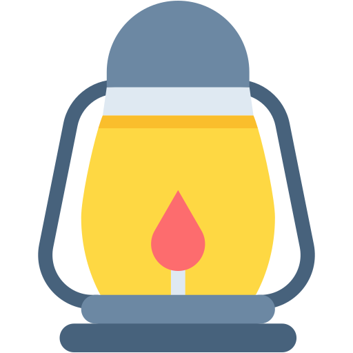 lámpara de fuego Generic color fill icono