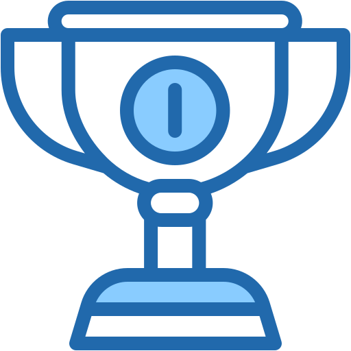 Trophy Generic color lineal-color icon