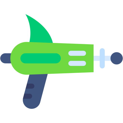 Space gun Generic color fill icon