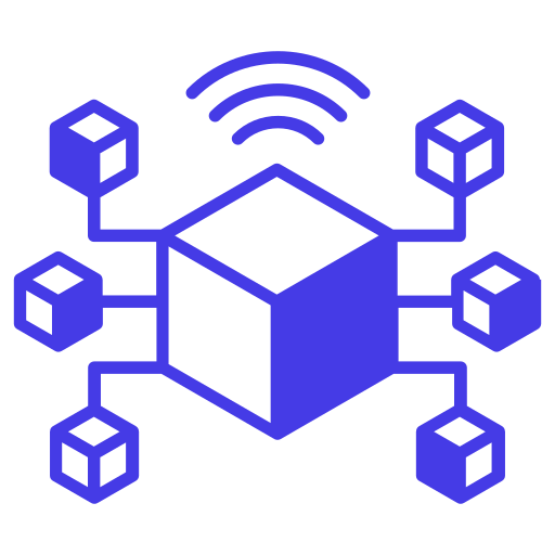 blockchain Generic color fill Ícone