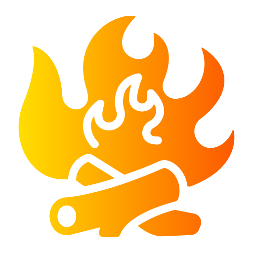 Campfire Generic gradient fill icon