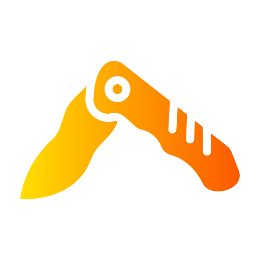 Pocket knife Generic gradient fill icon