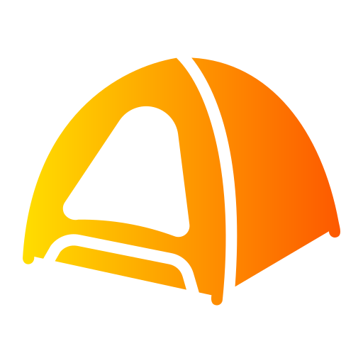 Tents Generic gradient fill icon
