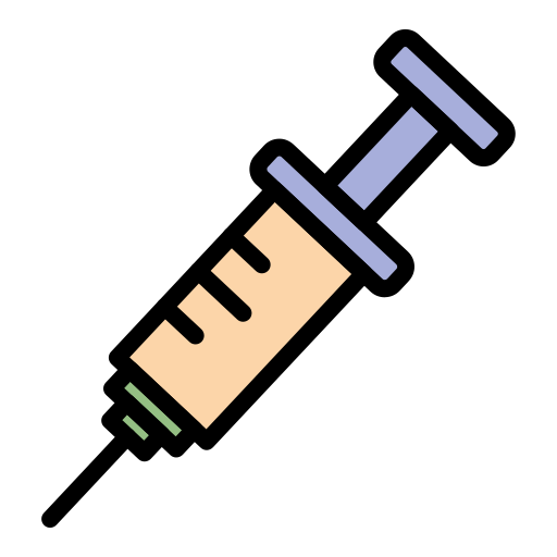 注射器 Generic color lineal-color icon