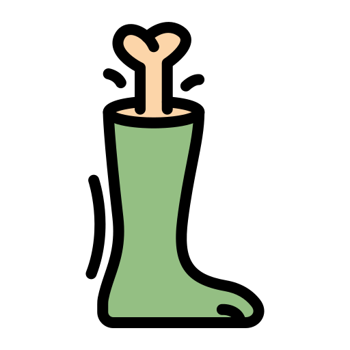 Leg Generic color lineal-color icon