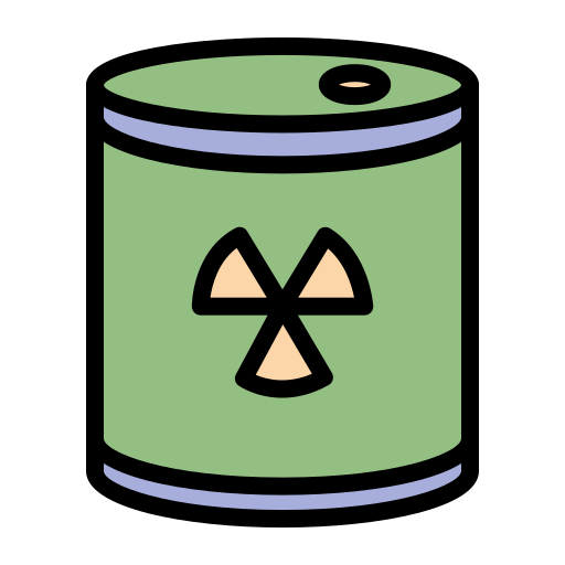 核エネルギー Generic color lineal-color icon