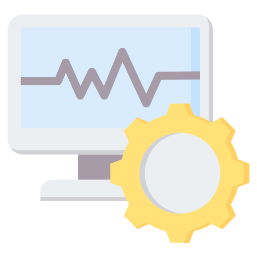 Monitoring system Generic color fill icon