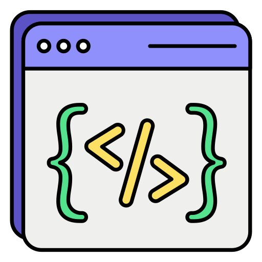 웹코딩 Generic color lineal-color icon