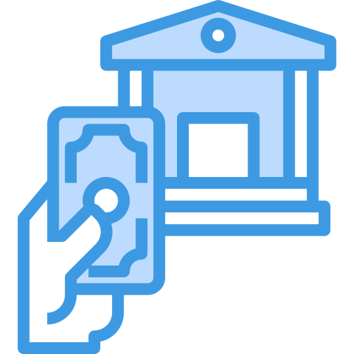 Bank itim2101 Blue icon