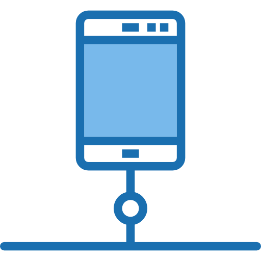 smartphone Phatplus Blue icon