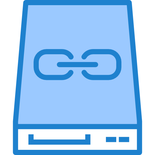 スレーブハードドライブ srip Blue icon