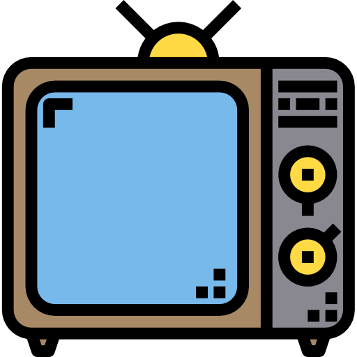 텔레비전 Phatplus Lineal Color icon