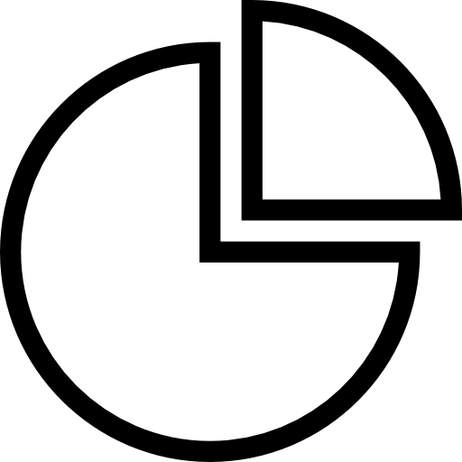 Круговая диаграмма Pictogramer Outline иконка
