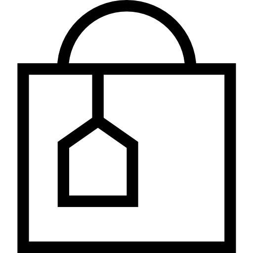 쇼핑백 Pictogramer Outline icon