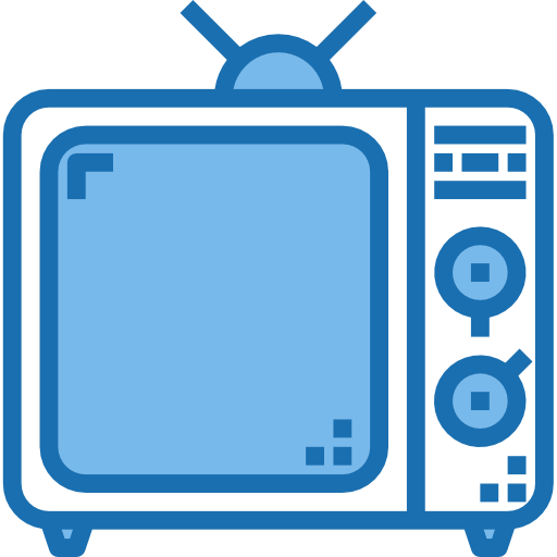televisie Phatplus Blue icoon