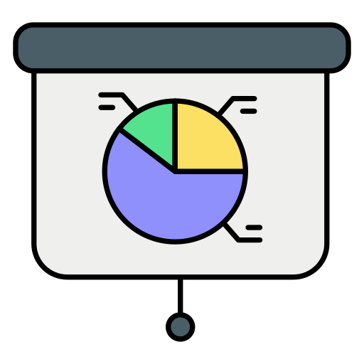 Presentation Generic color lineal-color icon