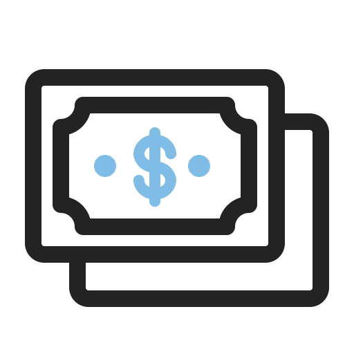 Money Generic black outline icon