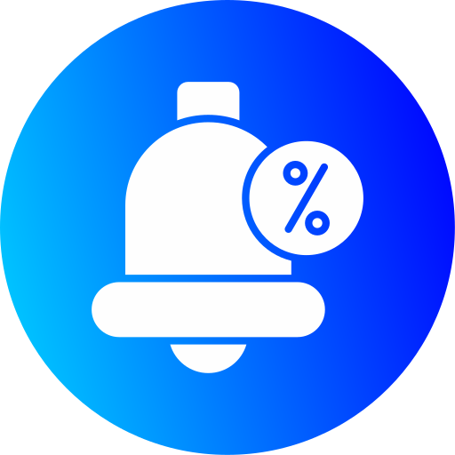 Bell Generic gradient fill icon