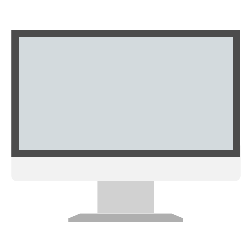 컴퓨터 Generic color fill icon