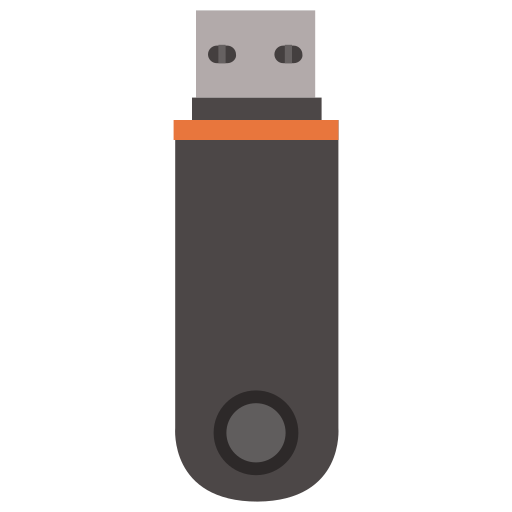 usb-poort Generic color fill icoon