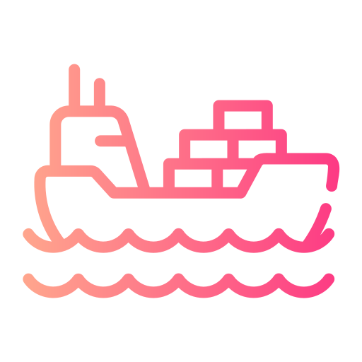 frachtschiff Generic gradient outline icon