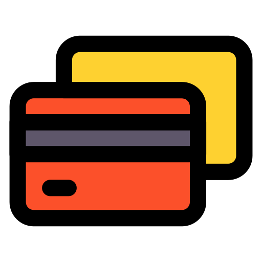 クレジットカード Generic color lineal-color icon