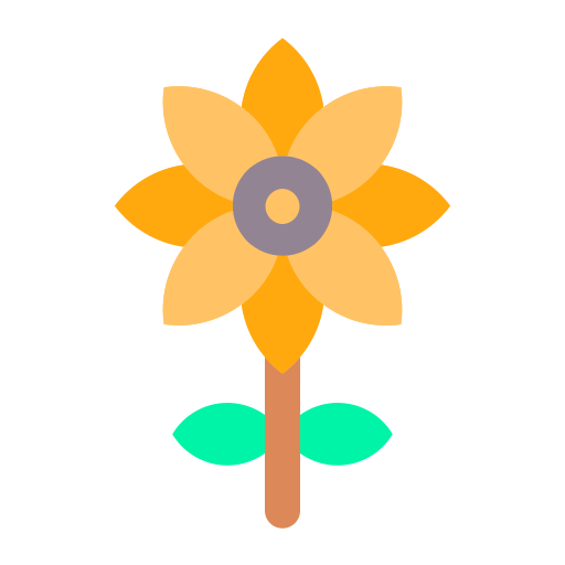 Sun flower Generic color fill icon
