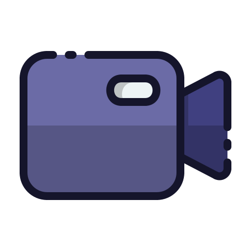 ビデオレコーダー Generic color lineal-color icon