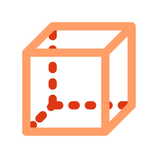cubo Generic color outline icono