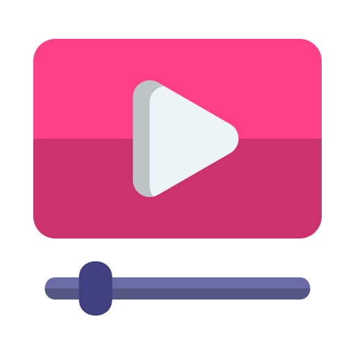 Play video Generic color fill icon