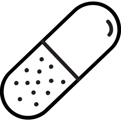kapsel Generic black outline icon