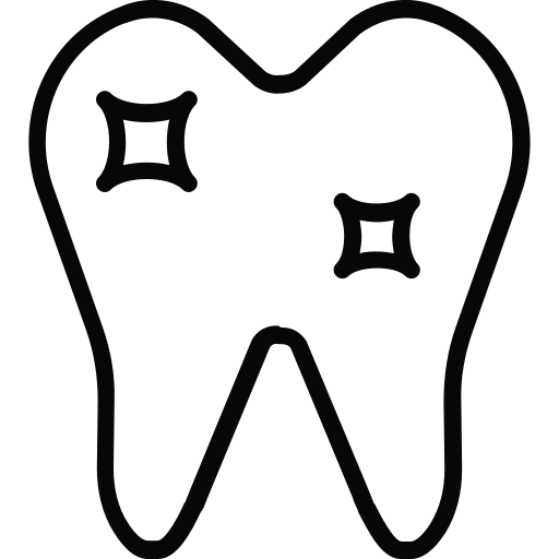 歯 Generic black outline icon