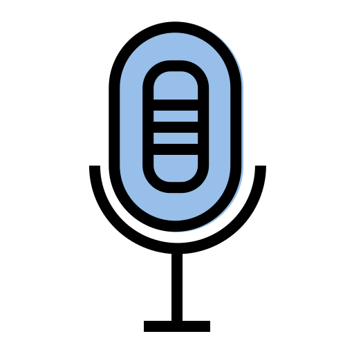 マイクロフォン Generic color lineal-color icon