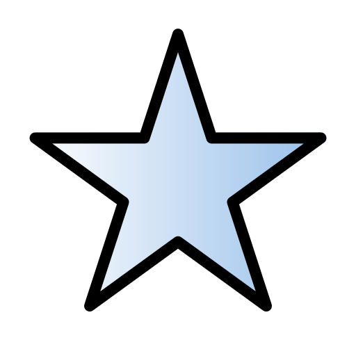 estrella Generic gradient lineal-color icono