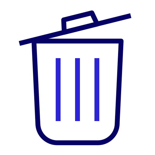 Trash Generic color outline icon