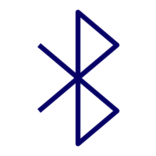 bluetooth Generic color outline icono