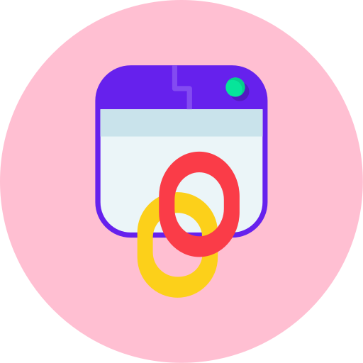 backlink Generic color fill icon