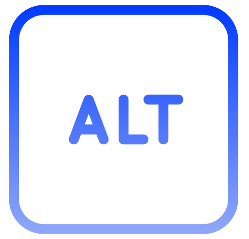 alt. Generic gradient outline Ícone