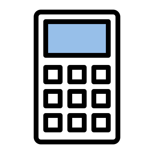 taschenrechner Generic color lineal-color icon