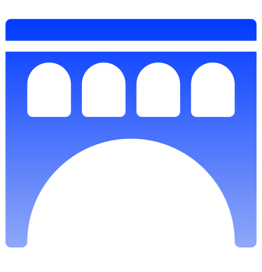 Bridge Generic gradient fill icon