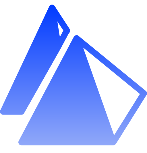 ピラミッド Generic gradient fill icon