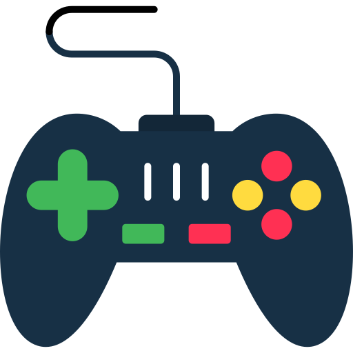 controller di gioco Generic color fill icona